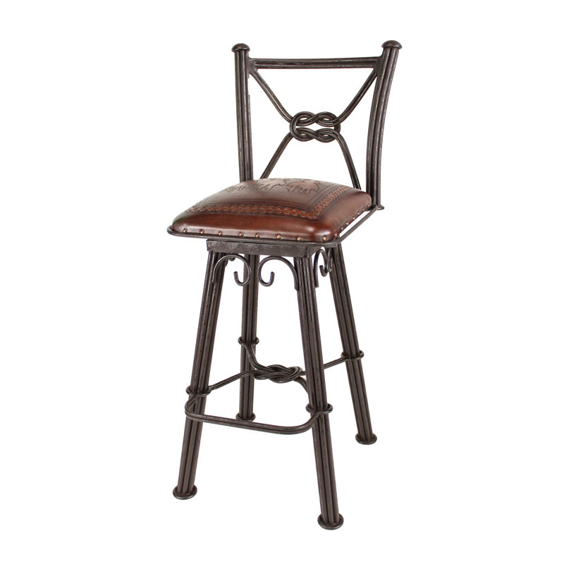 Williston Western Bar Stool Wayfair